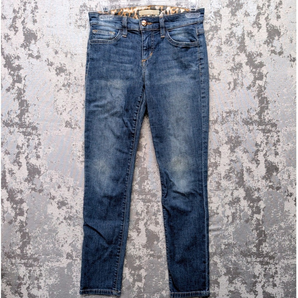 Joes Jeans Womens Tibbie Skinny Low Rise Medium Wash‎ Denim W26 L27